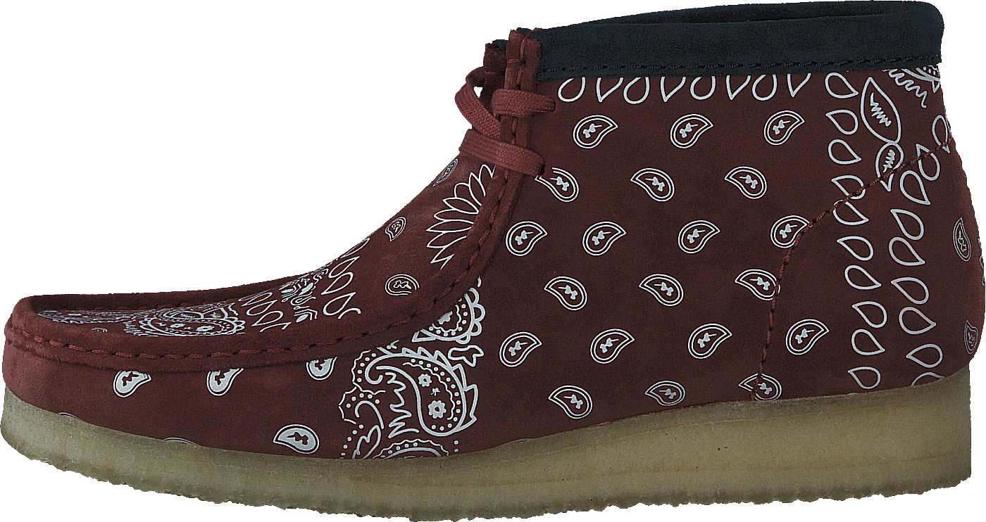 Wallabee Boot Brick Paisley, Male, Schuhe, Sneaker, hohe sneaker, Braun, EU 44,5
