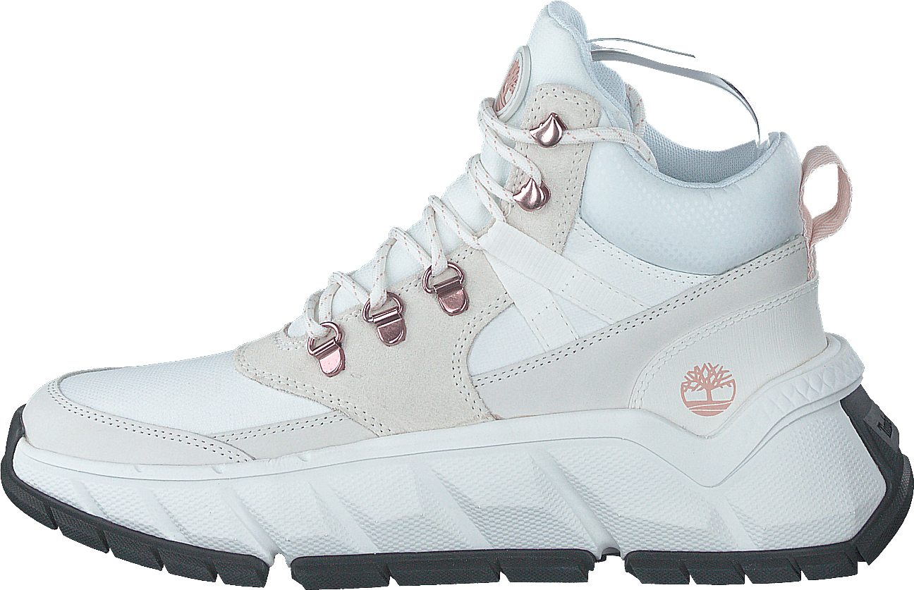 Tbl Turbo Hiker Bright White, Female, Schuhe, Sneaker, hohe sneaker, Blau, EU 39