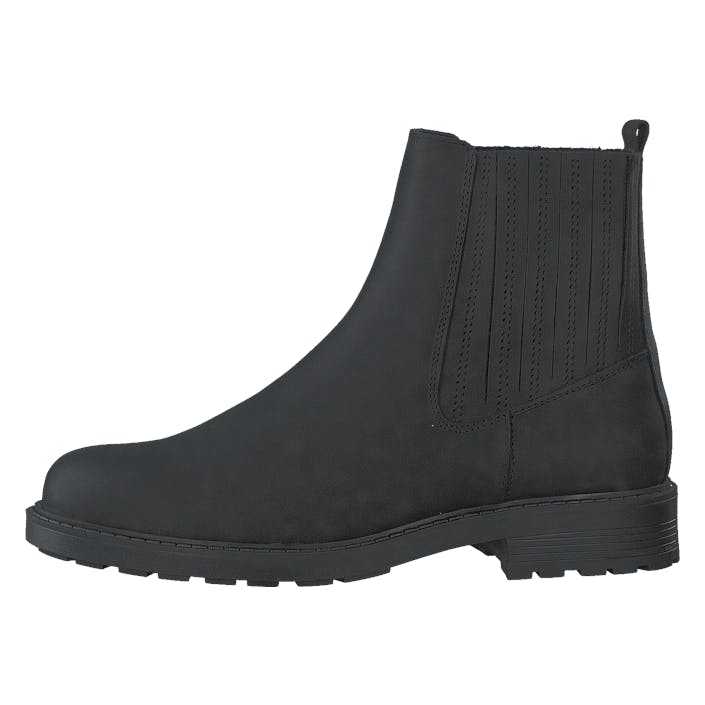 Orinoco2 Mid Black Leather, Female, Chaussures, Bottes, chelsea boots, Noir, EU 41,5