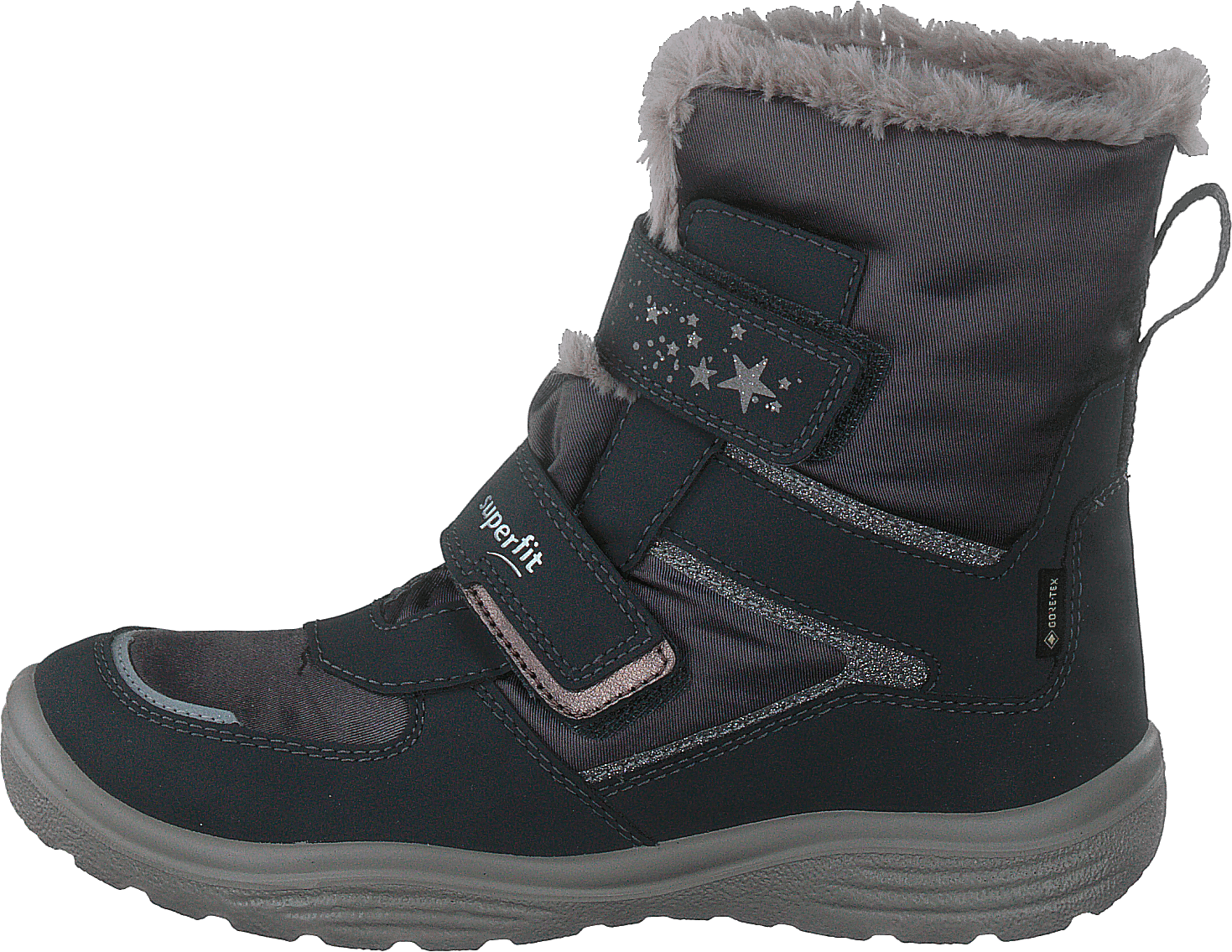 Crystal Grey, Unisex, Schoenen, Laarzen, winterlaarzen, Zwart, EU 32
