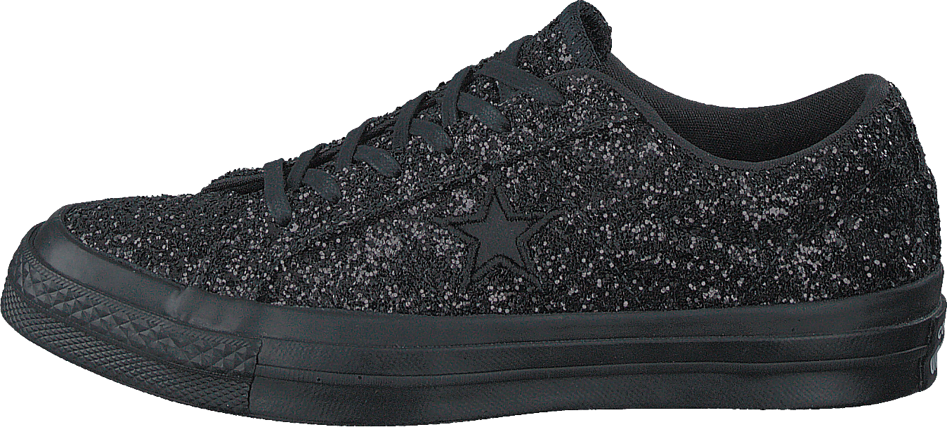 Converse Chuck Taylor All Star Black Glitter, Female, Obuv, Tenisky, Tenisky, Černá, EU 38