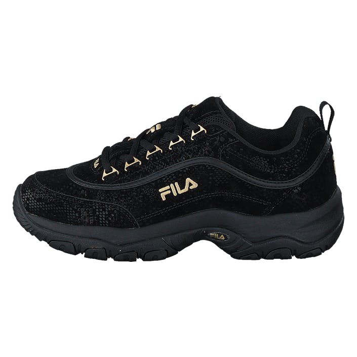 Strada F Low Wmn 83175 - Black Snake, Female, Buty, Sneakersy, buty sportowe, Czarny, EU 39