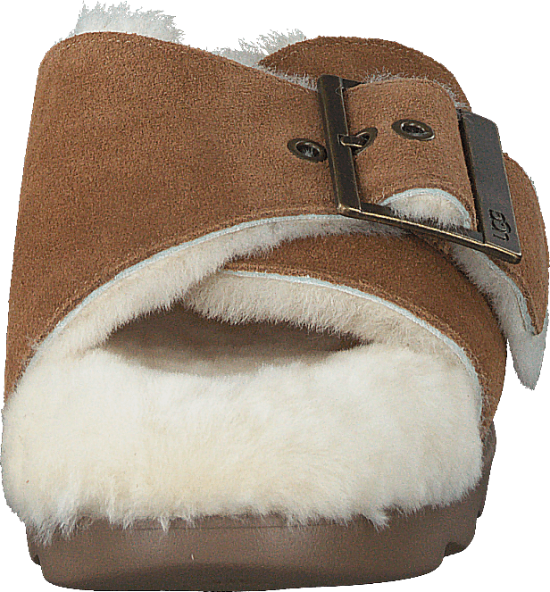 W Outslide Buckle Chestnut Suede - Bild 4