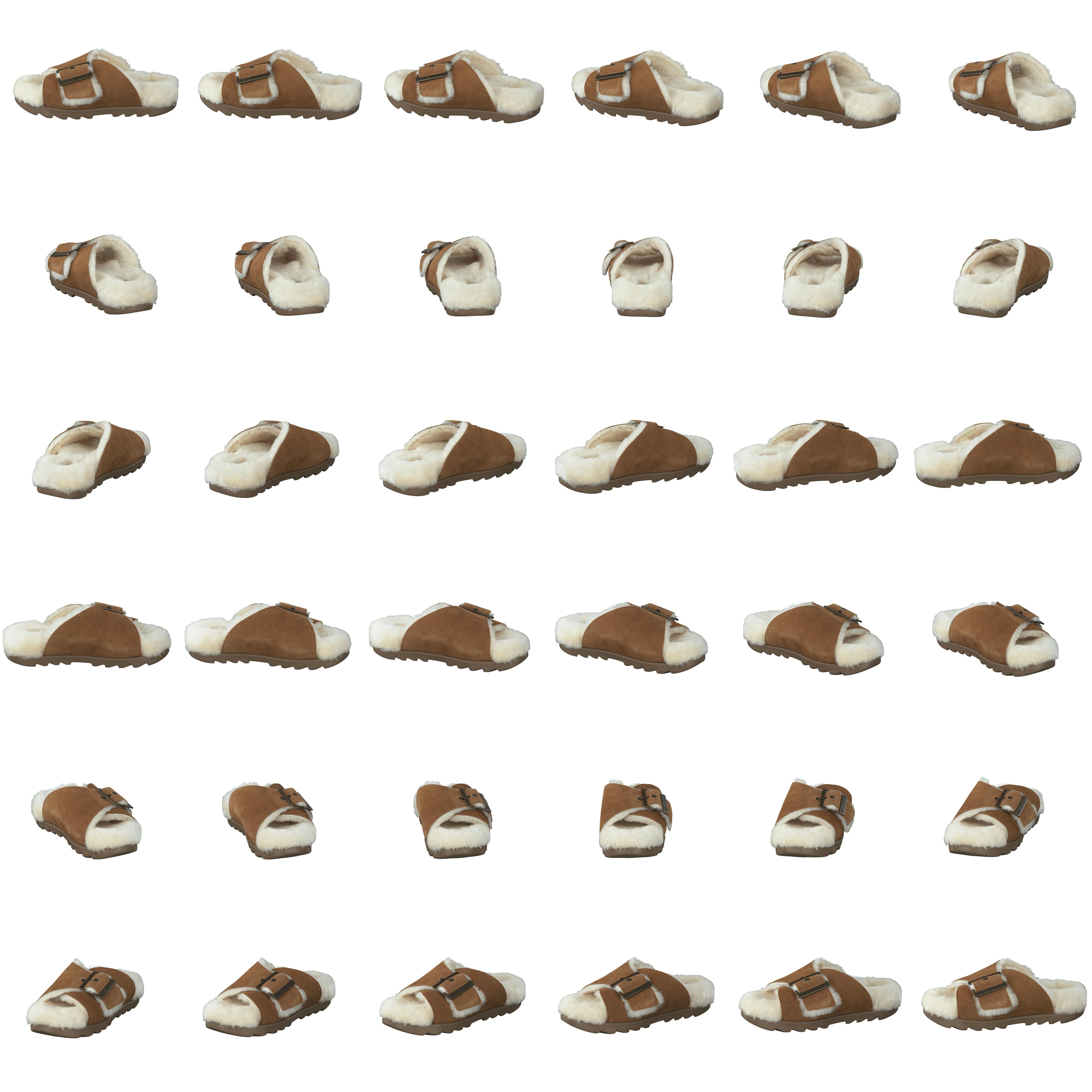 W Outslide Buckle Chestnut Suede - Bild 8