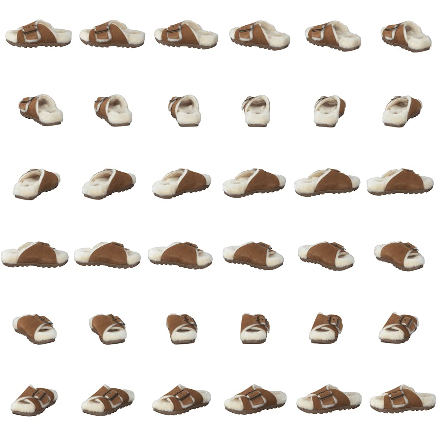 W Outslide Buckle Chestnut Suede - Bild 8