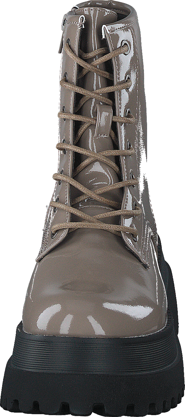 Biagas Laced Up Platform Boot  Taupe