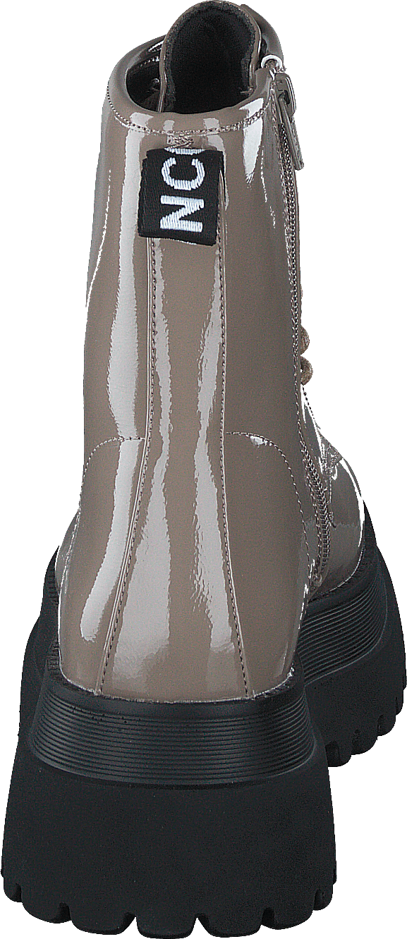 Biagas Laced Up Platform Boot  Taupe - Bild 5