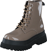 Biagas Laced Up Platform Boot  Taupe - Bild 9