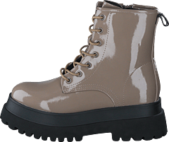 Biagas Laced Up Platform Boot  Taupe - Bild 10