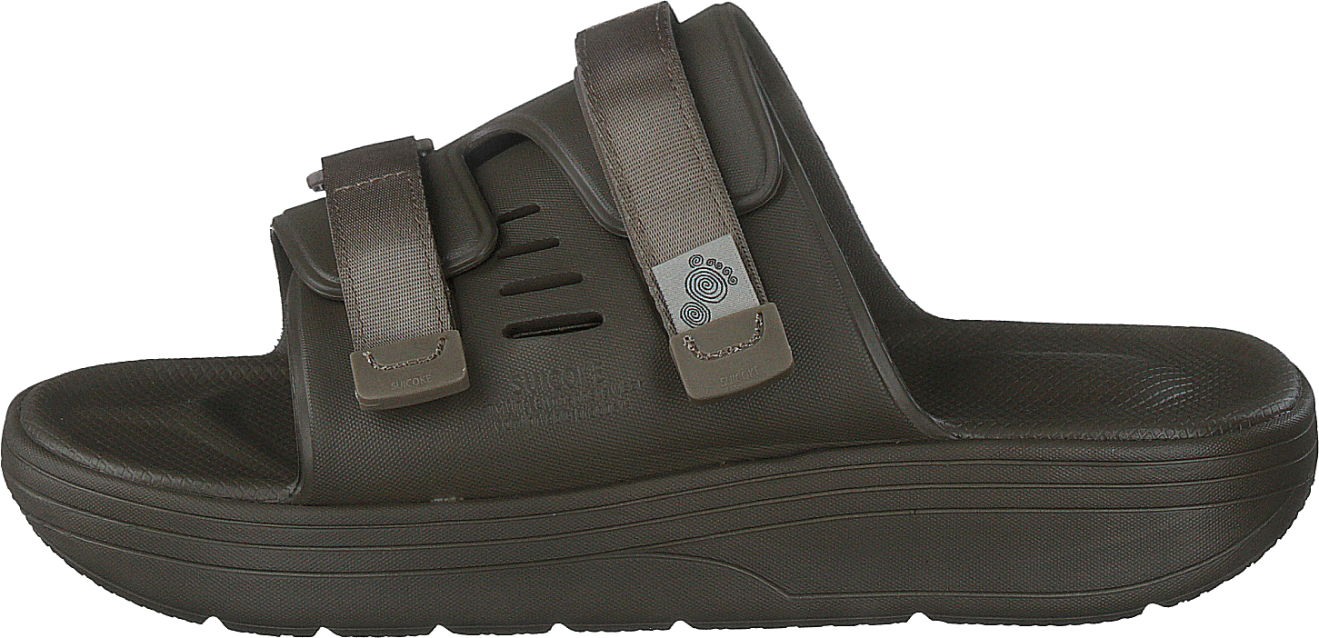 Urich Olive, Unisex, Skor, Sandaler och Tofflor, sandaler, Grön/Brun, EU 44