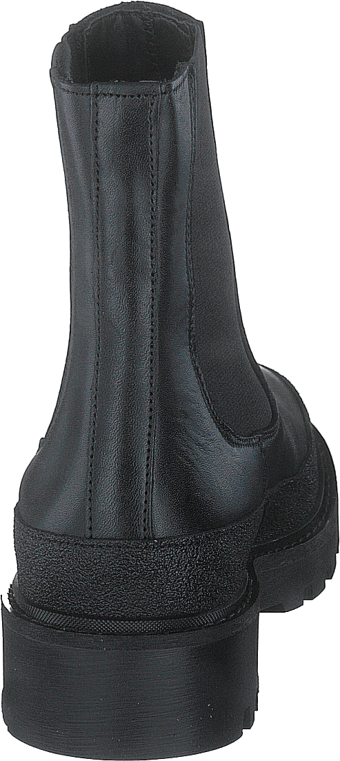 Combat Mid Chelsea Boot Rubber Black