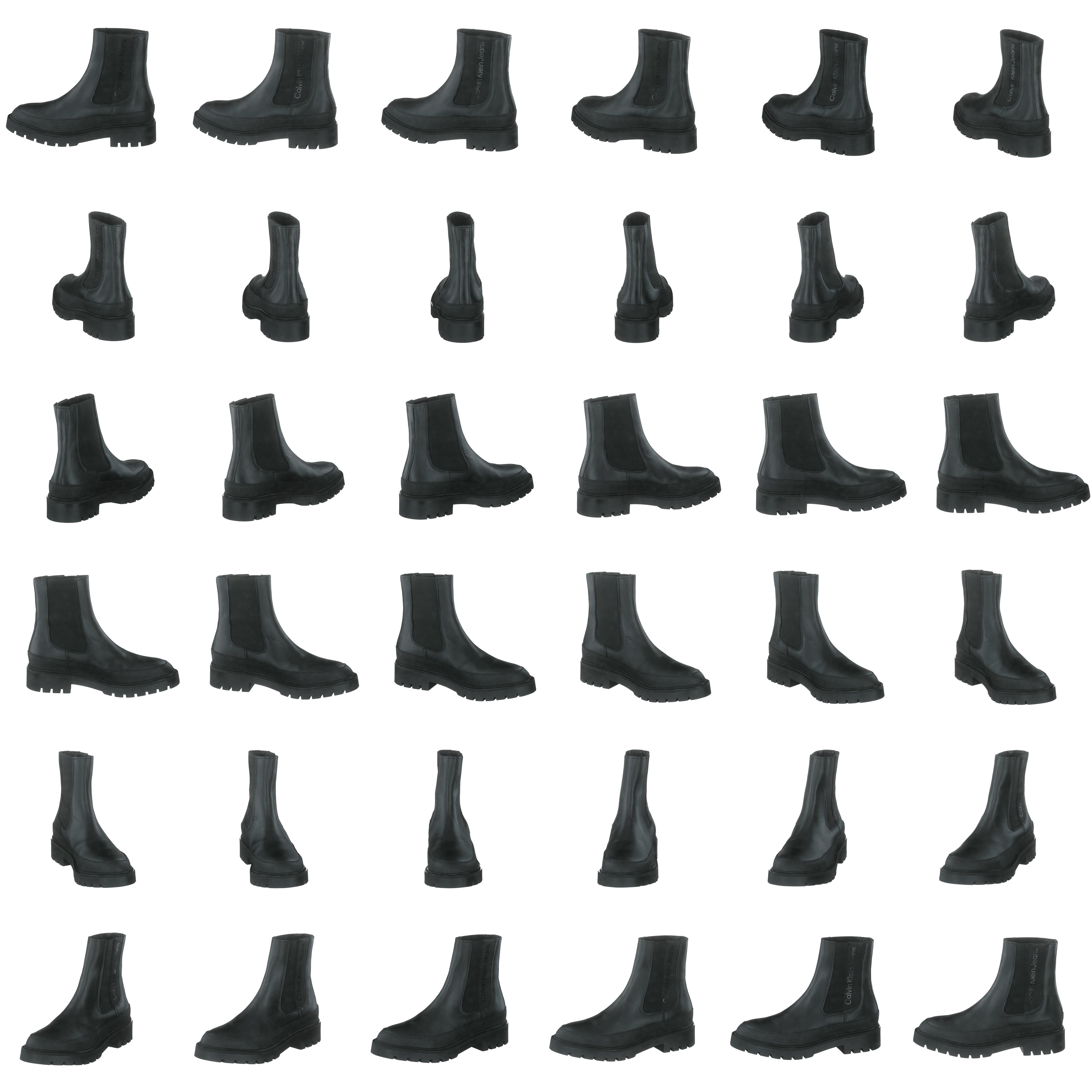 Combat Mid Chelsea Boot Rubber Black - Bild 8