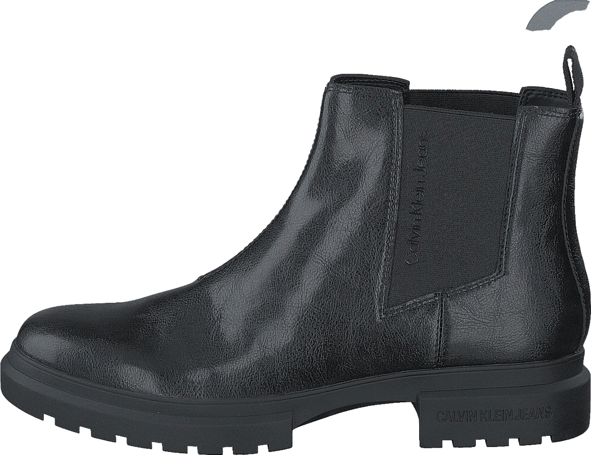 Cleated Chelsea Boot Black