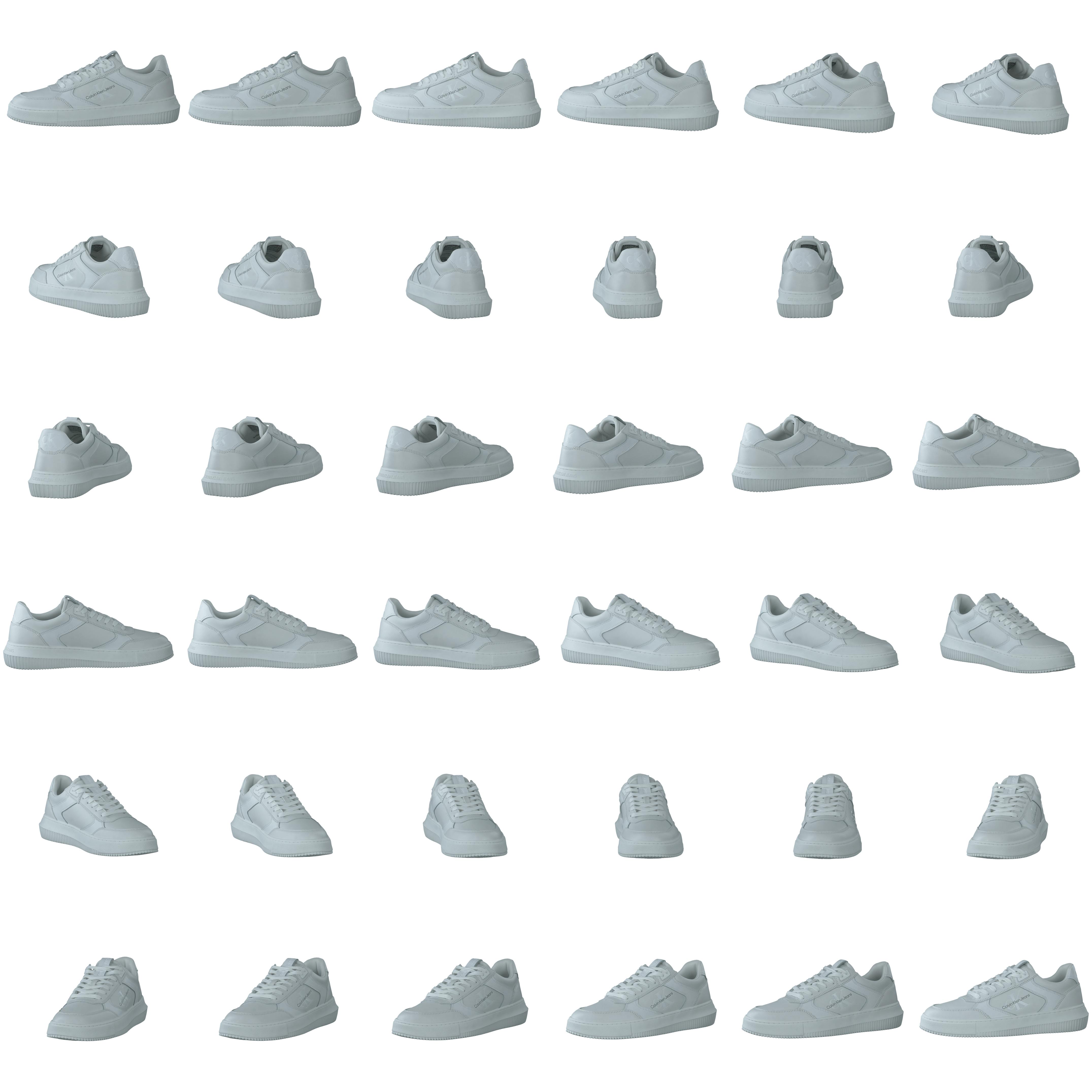 Chunky Cupsole Laceup Lth White - Bild 8