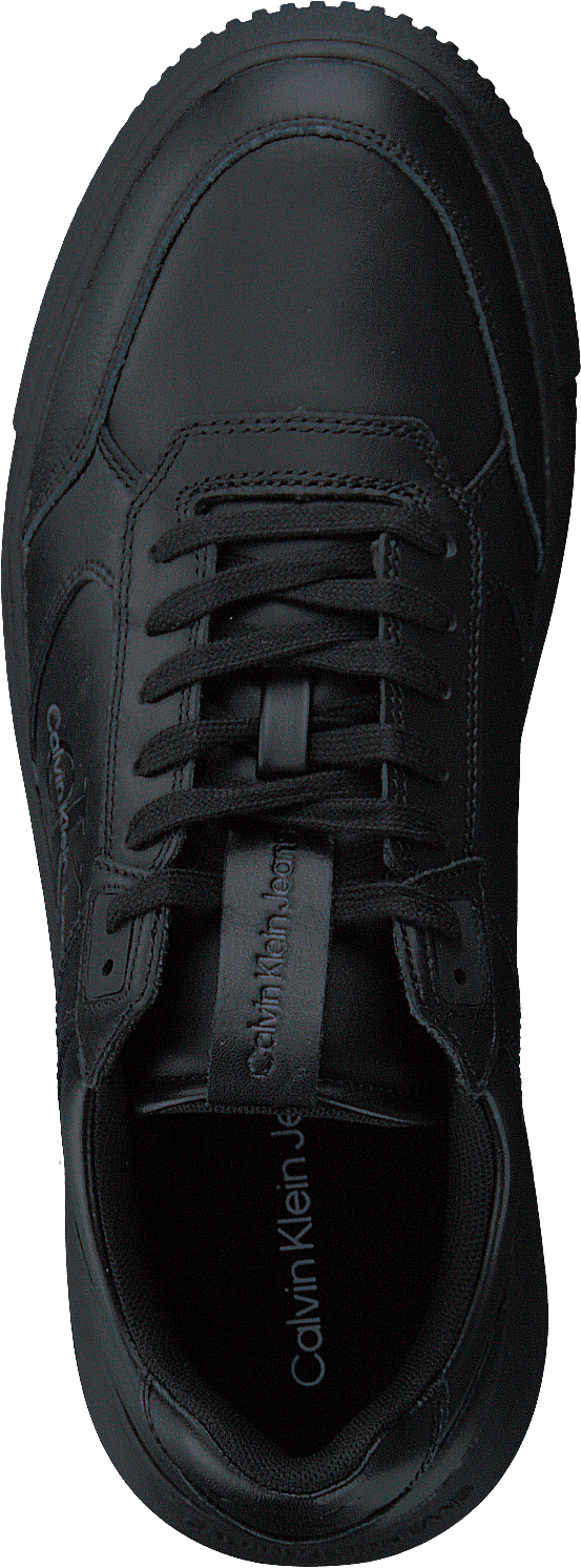 Chunky Cupsole Laceup Lth Black