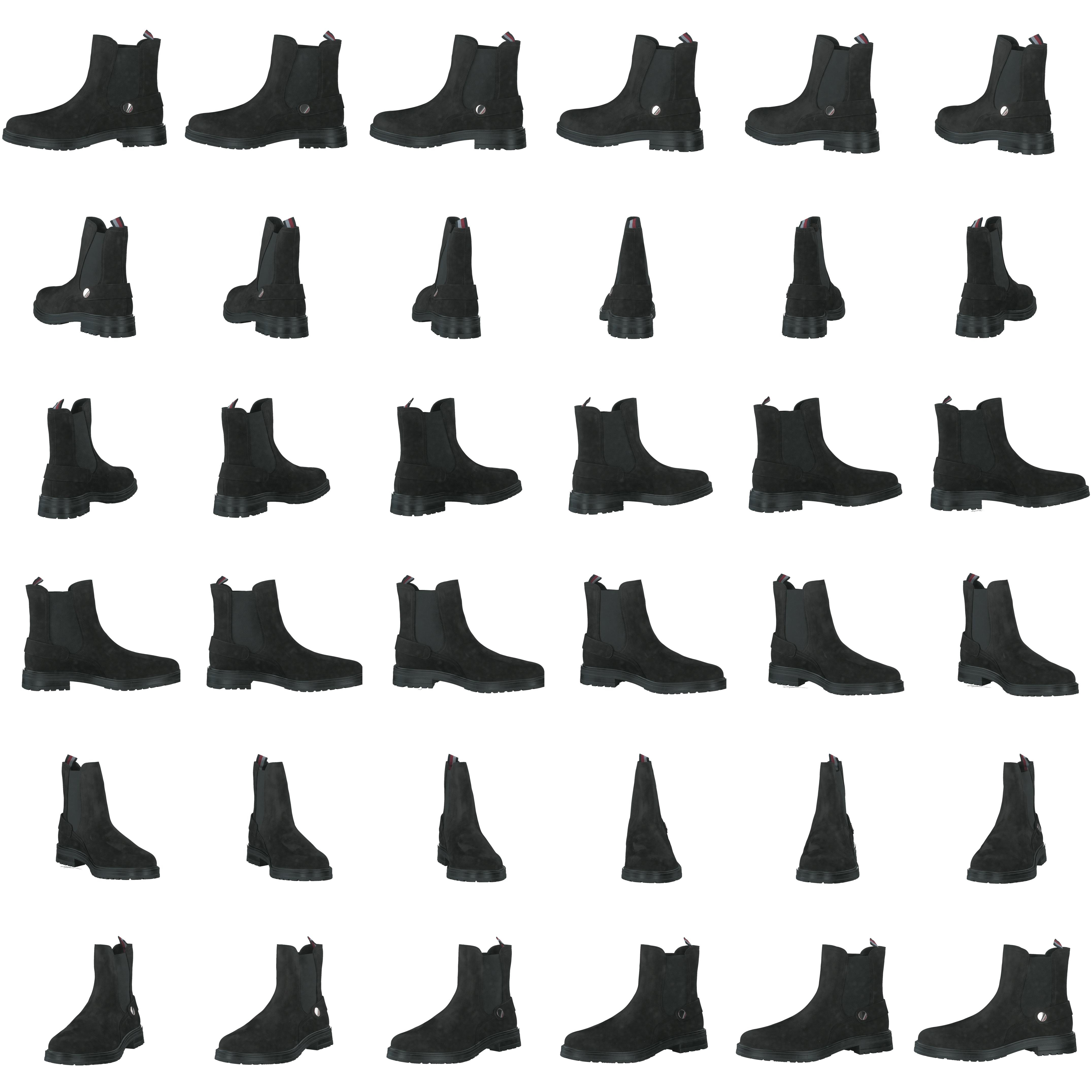 Th Coin Flat Boot Black - Bild 8