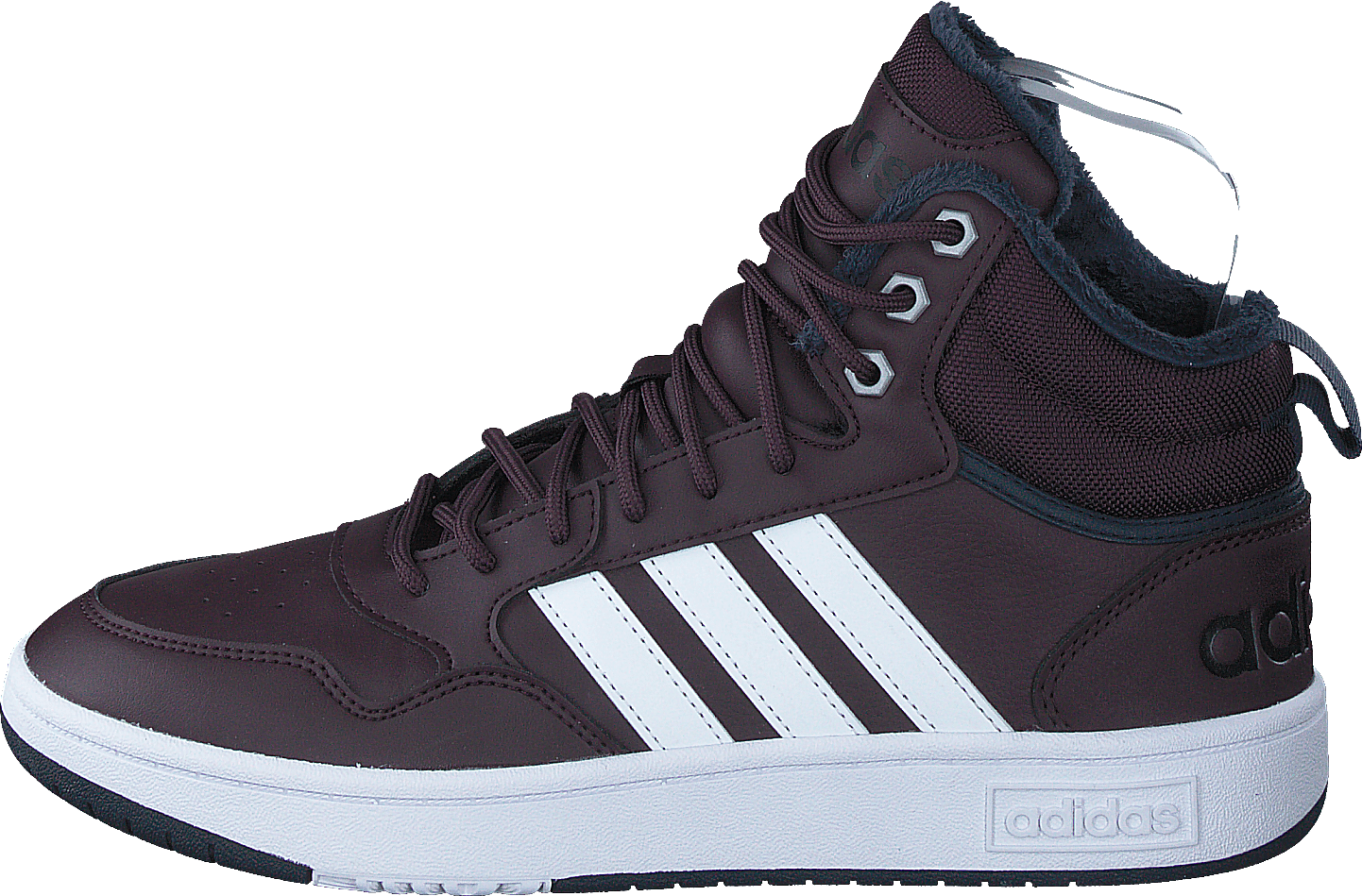 Hoops 3.0 Mid Wtr Shamar/ftwwht/legink, Female, Chaussures, Baskets, baskets montantes, Gris, EU 40