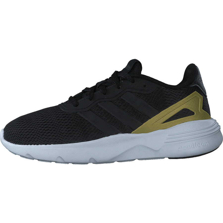 Nebzed Cloudfoam Lifestyle Running Shoes Core Black / Core Black / Goldmt