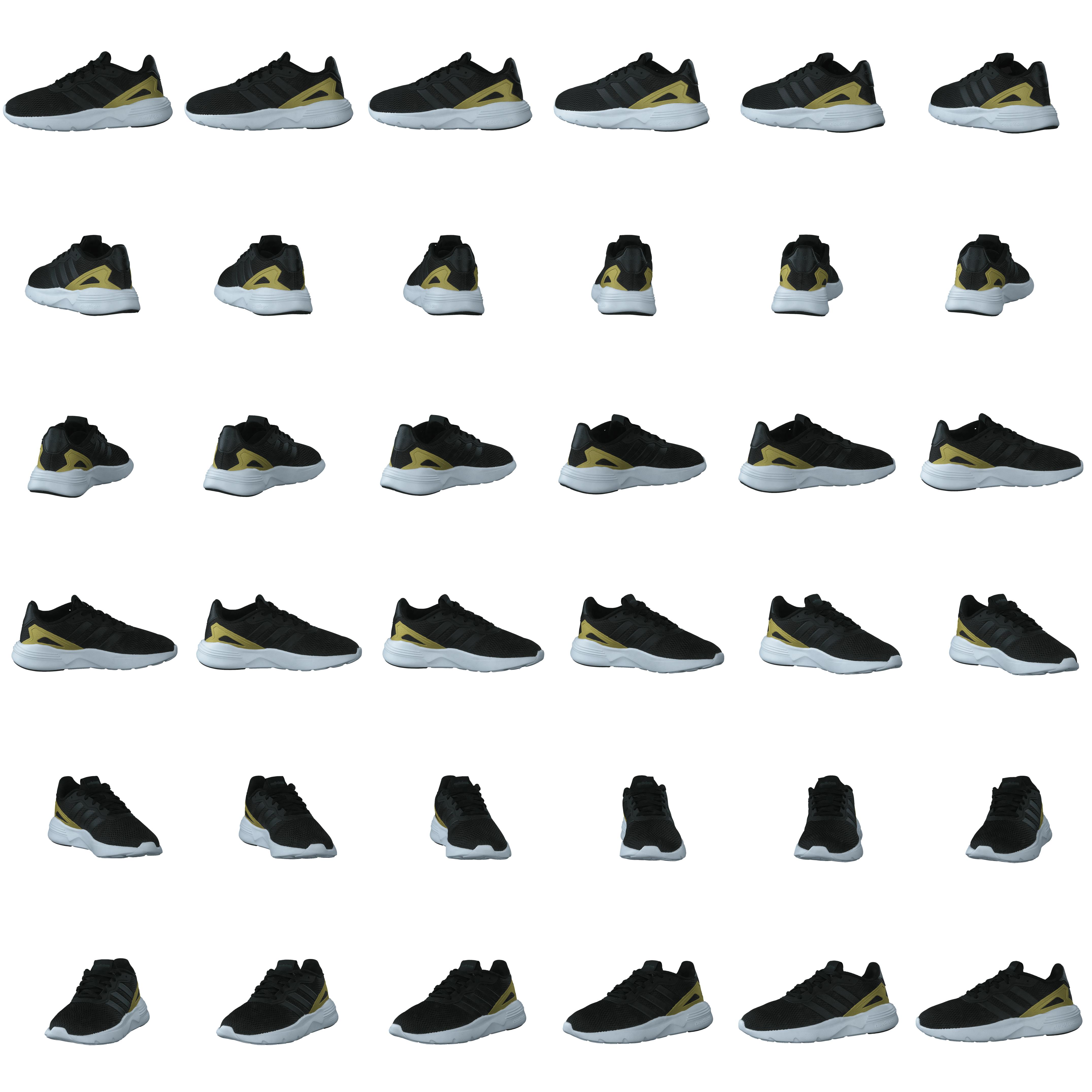 Nebzed Cloudfoam Lifestyle Running Shoes Core Black / Core Black / Goldmt - Bild 8