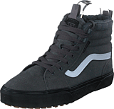 Yt Filmore Hi Vansguard Sherpa Suede Pewter/blk - Bild 9