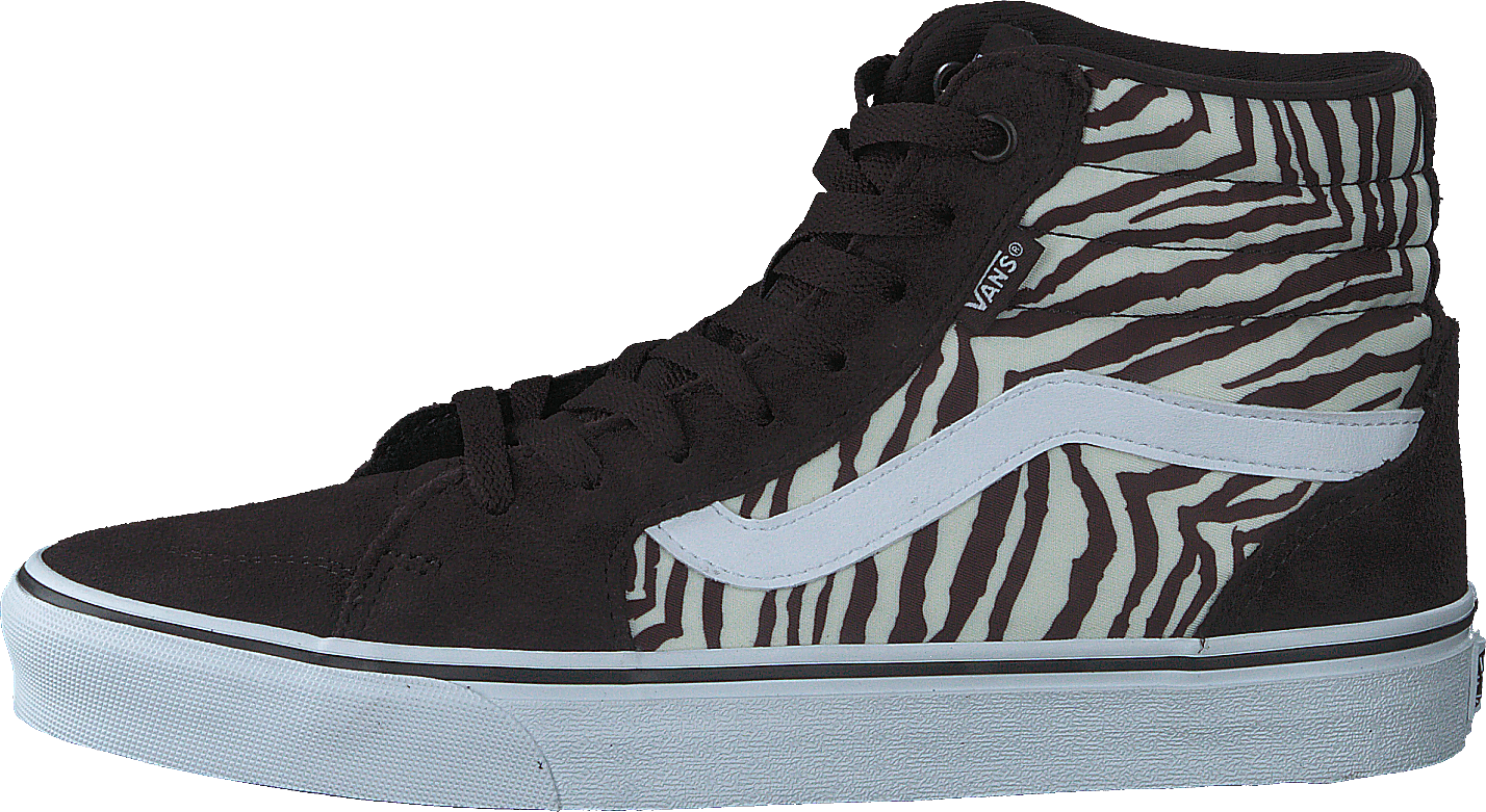Wm Filmore Hi Satin Tiger Brown/white