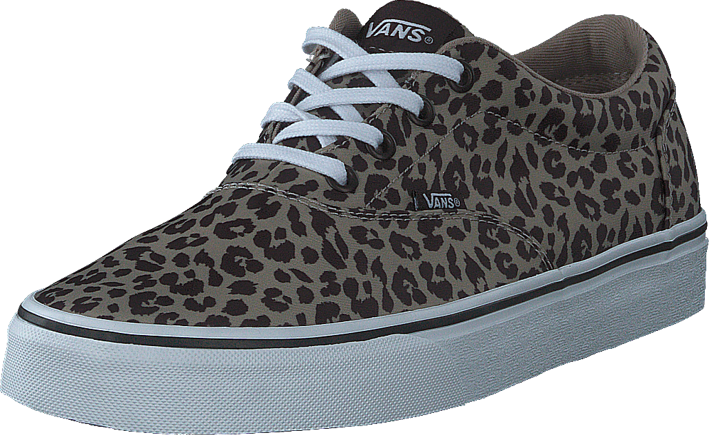 Wm Doheny Satin Leopard Brown/white - Bild 3