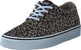 Wm Doheny Satin Leopard Brown/white - Bild 9