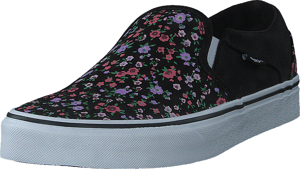 Wm Asher Ditsy Floral Black/white - Bild 3