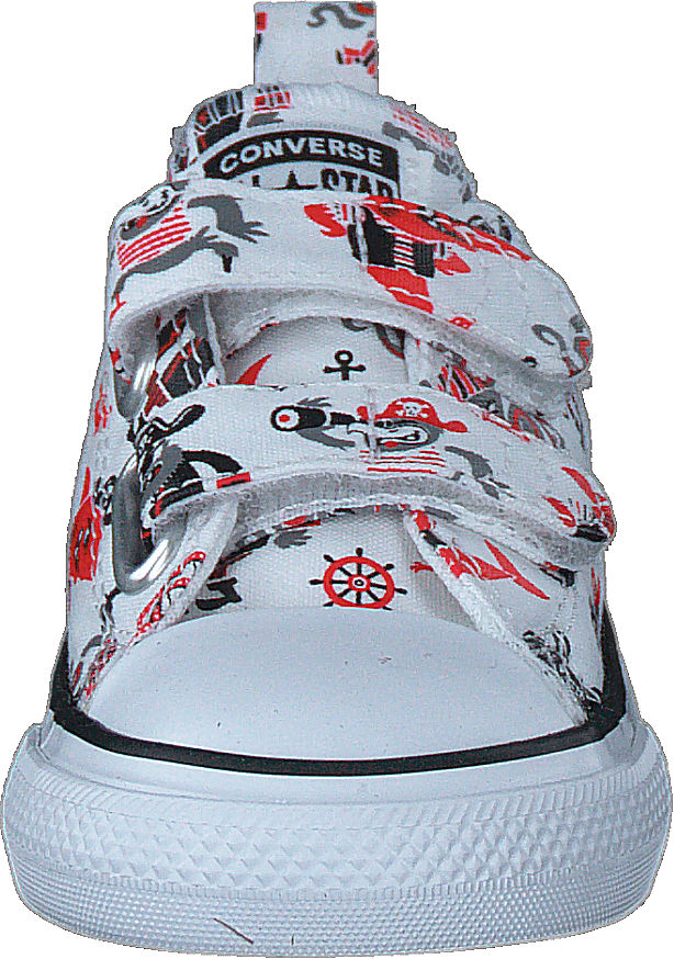 Chuck Taylor All Star 2v Pirat 102-white/university Red/black - Bild 4