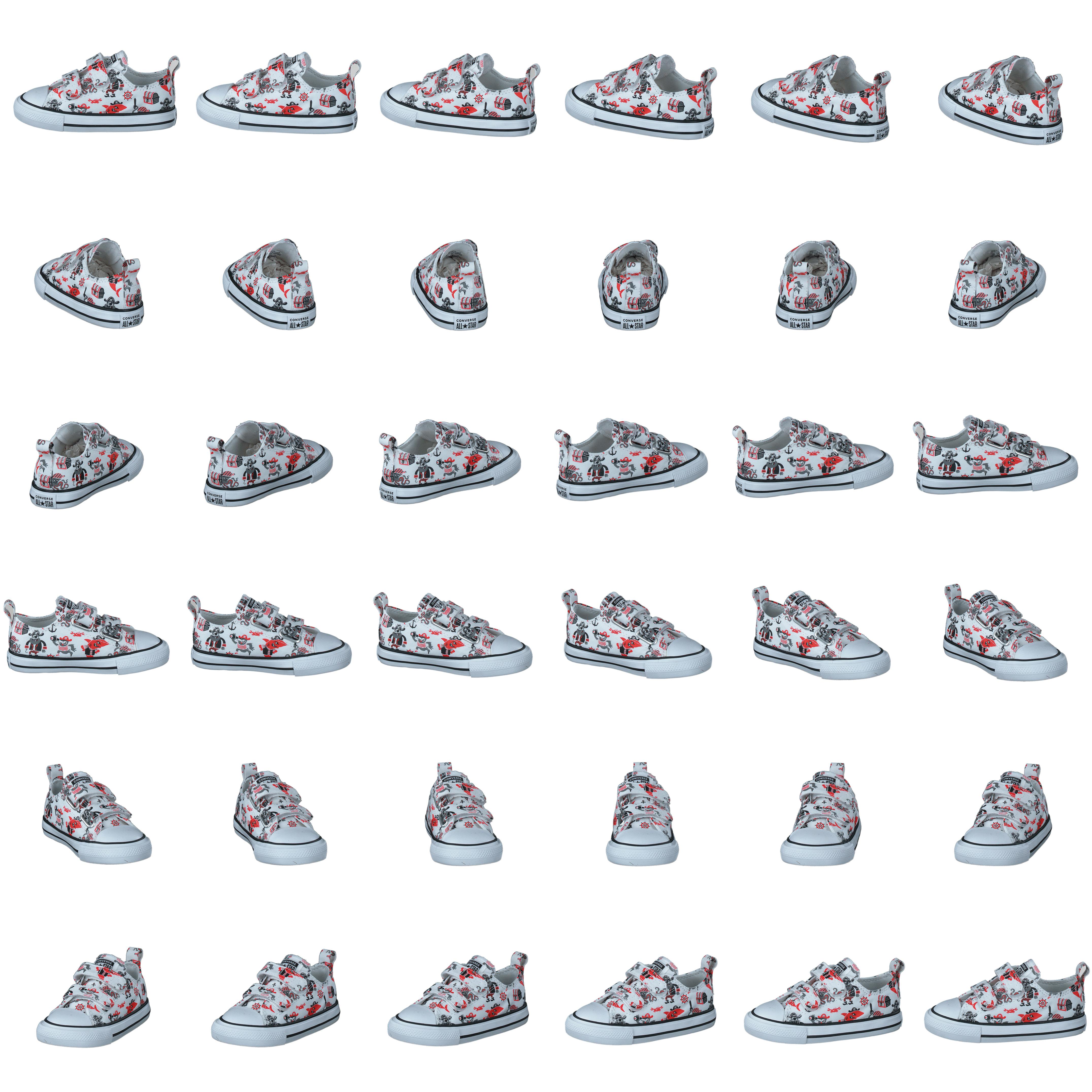 Chuck Taylor All Star 2v Pirat 102-white/university Red/black - Bild 8