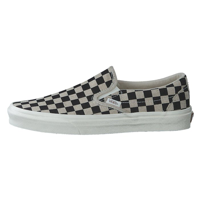 Ua Classic Slip-on Eco Theory Checkerboard, Unisex, Shoes, Flats, slip-on, Grey, EU 37