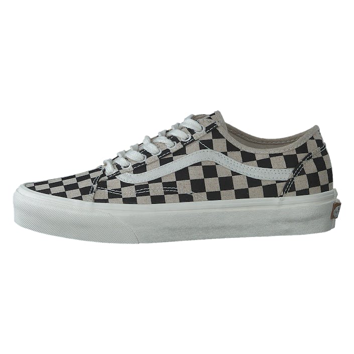 Ua Old Skool Tapered Eco Theory Checkerboard, Unisex, Skor, Sneakers, Sneakers, Grå, EU 35