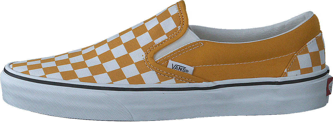 Ua Classic Slip-on Color Theory Checkerboard Gold, Unisex, Shoes, Flats, slip-on, Blue/Brown, EU 40