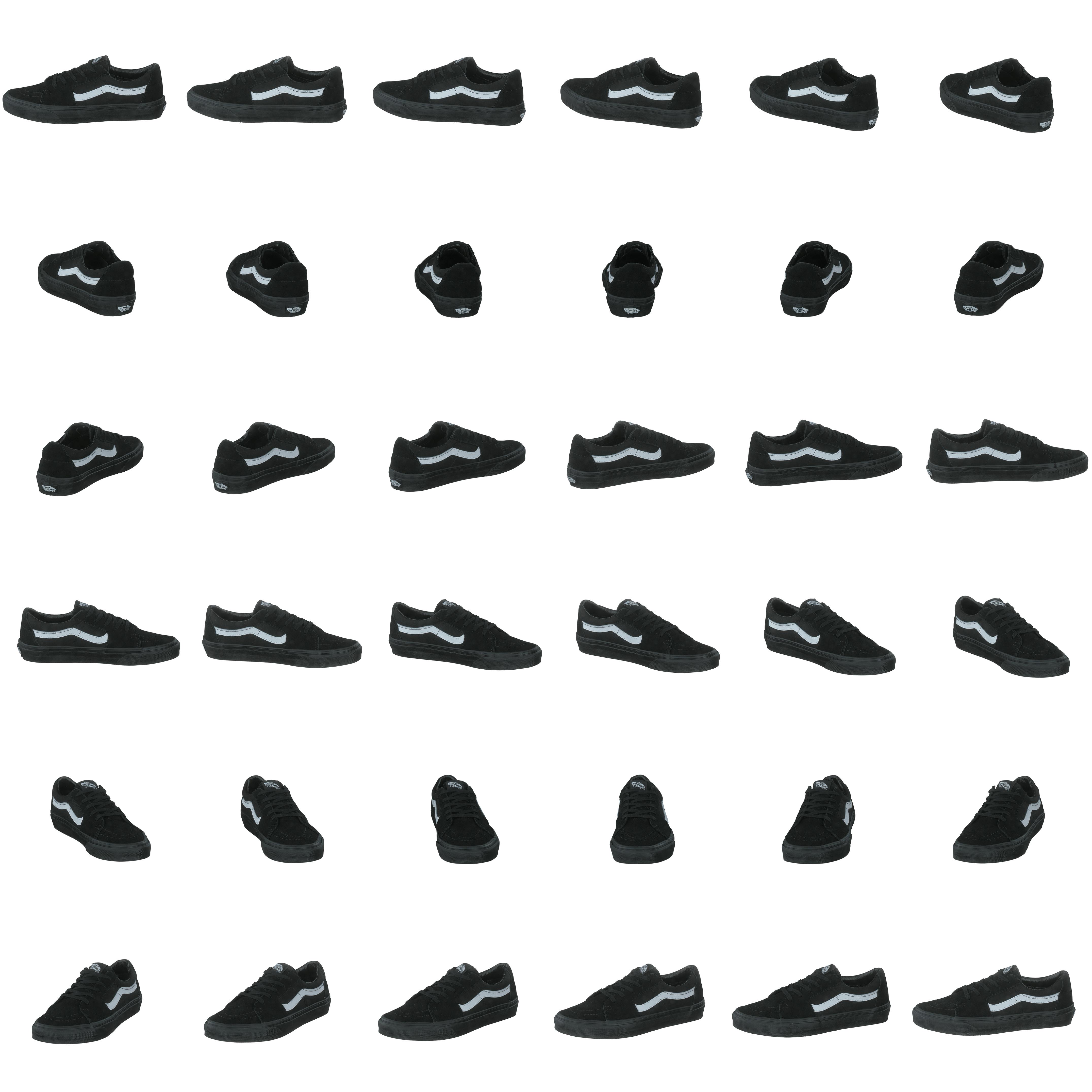 Ua Sk8-low Contrast Black/white - Bild 8