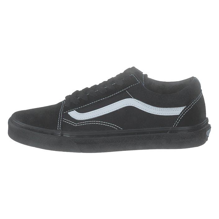 Ua Old Skool (suede/canvas)blkblktrwht, Unisex, Kengät, Tennarit, Tennarit, Musta, EU 41