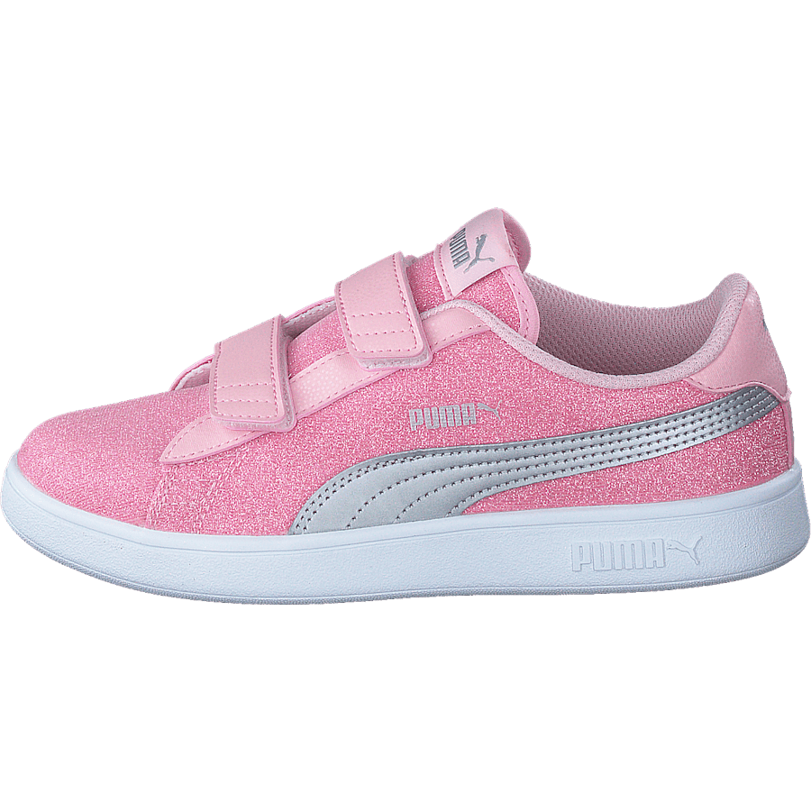 Puma Smash V2 Glitz Glam V Ps Almond Blossom-puma Silver