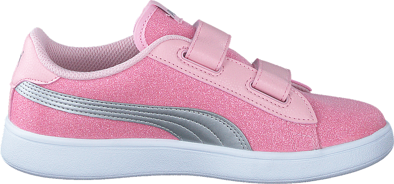 Puma Smash V2 Glitz Glam V Ps Almond Blossom-puma Silver - Bild 2