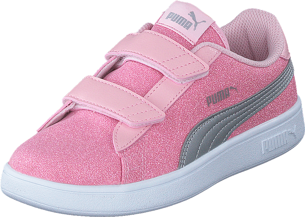 Puma Smash V2 Glitz Glam V Ps Almond Blossom-puma Silver - Bild 3
