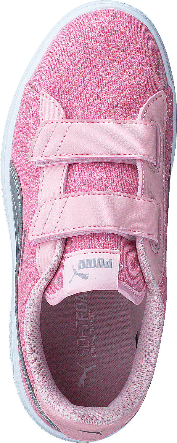 Puma Smash V2 Glitz Glam V Ps Almond Blossom-puma Silver - Bild 6