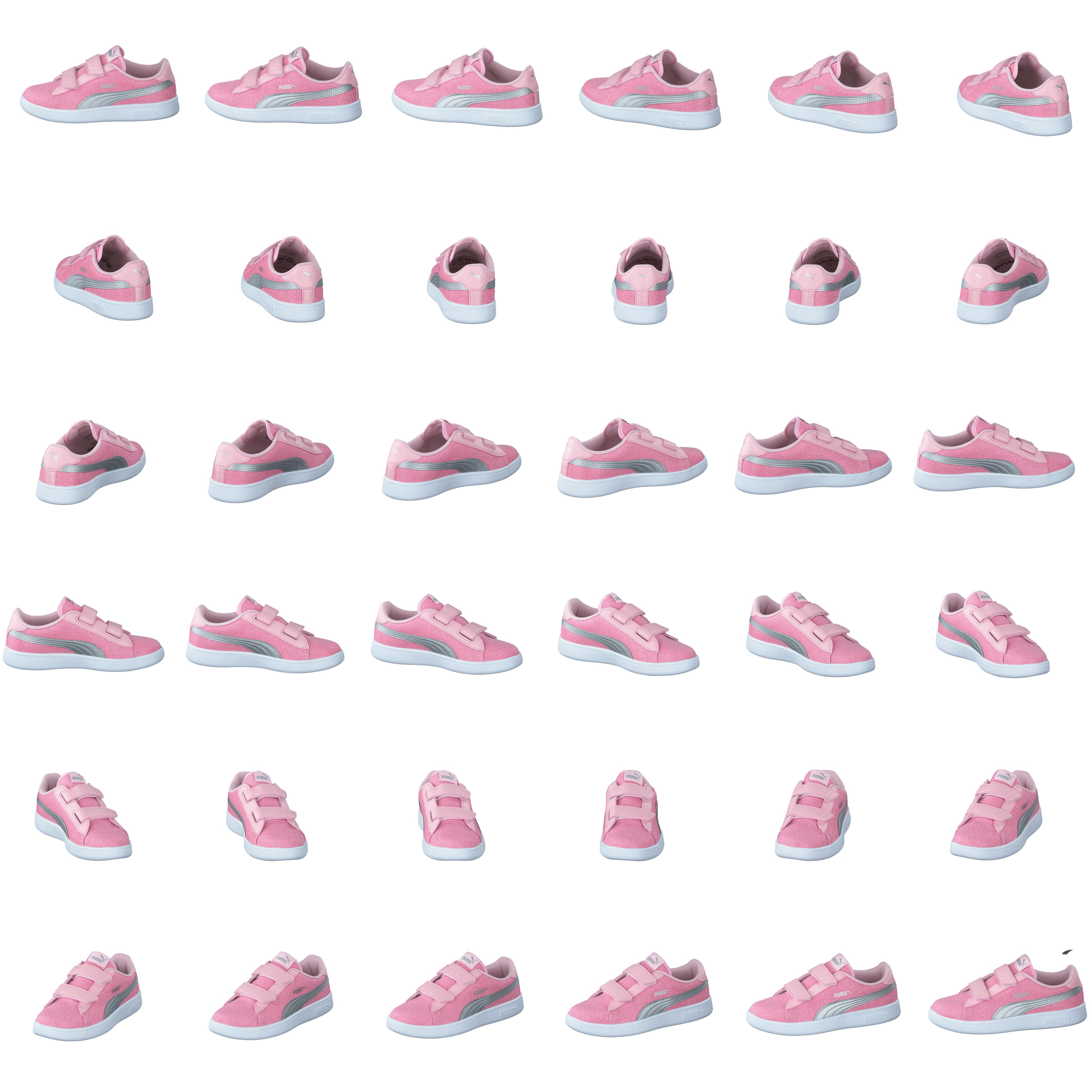 Puma Smash V2 Glitz Glam V Ps Almond Blossom-puma Silver - Bild 8