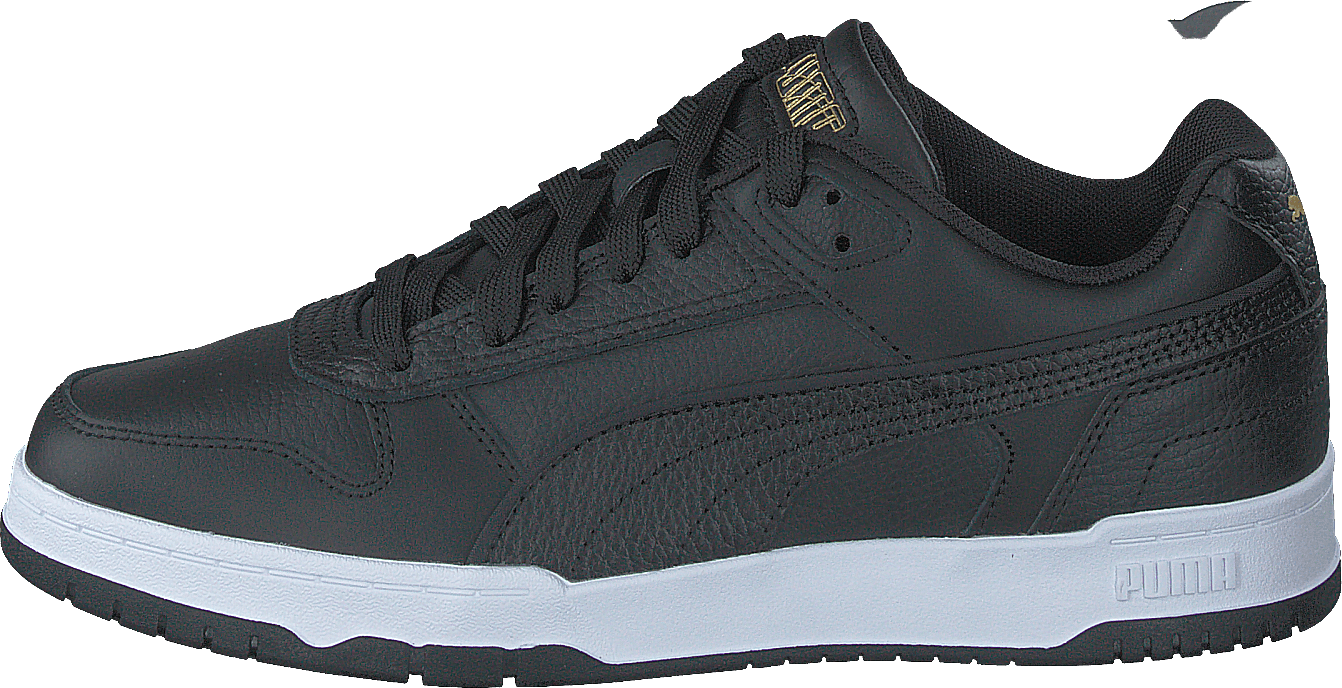 Rbd Game Low Jr Puma Black-puma Black-puma Tea, Unisex, Obuv, Tenisky, Tenisky, Šedá/Černá, EU 36