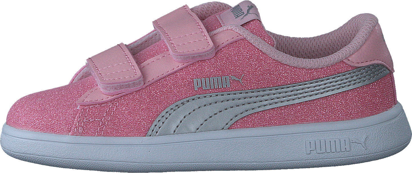 Puma Smash V2 Glitz Glam V Inf Almond Blossom-puma Silver