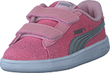 Puma Smash V2 Glitz Glam V Inf Almond Blossom-puma Silver - Bild 9