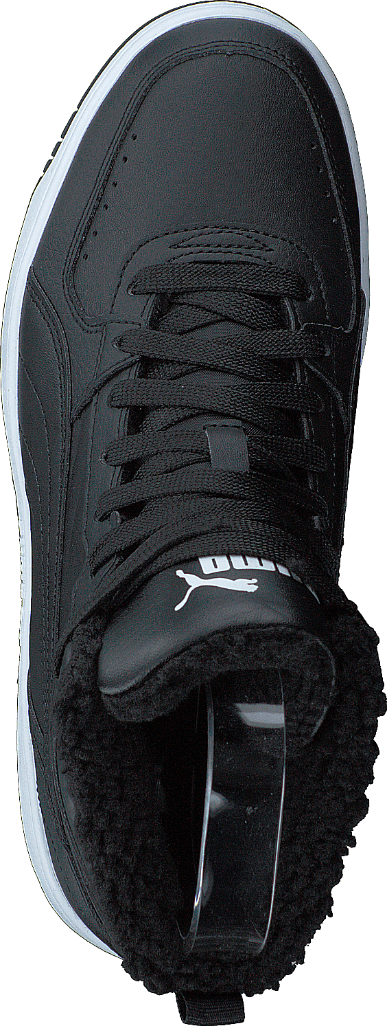 Puma Rebound Joy Fur Jr Puma Black puma White Shoes for every occasion Footway