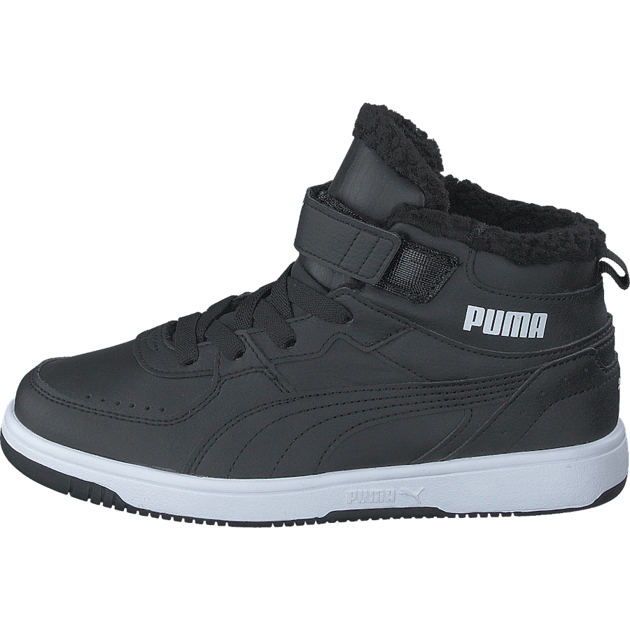 Puma Rebound Joy Fur Ps Puma Black-puma White