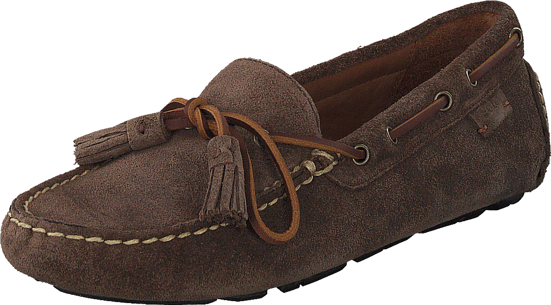 Anders Tasseled Suede Driver Chocolate Brown - Bild 3