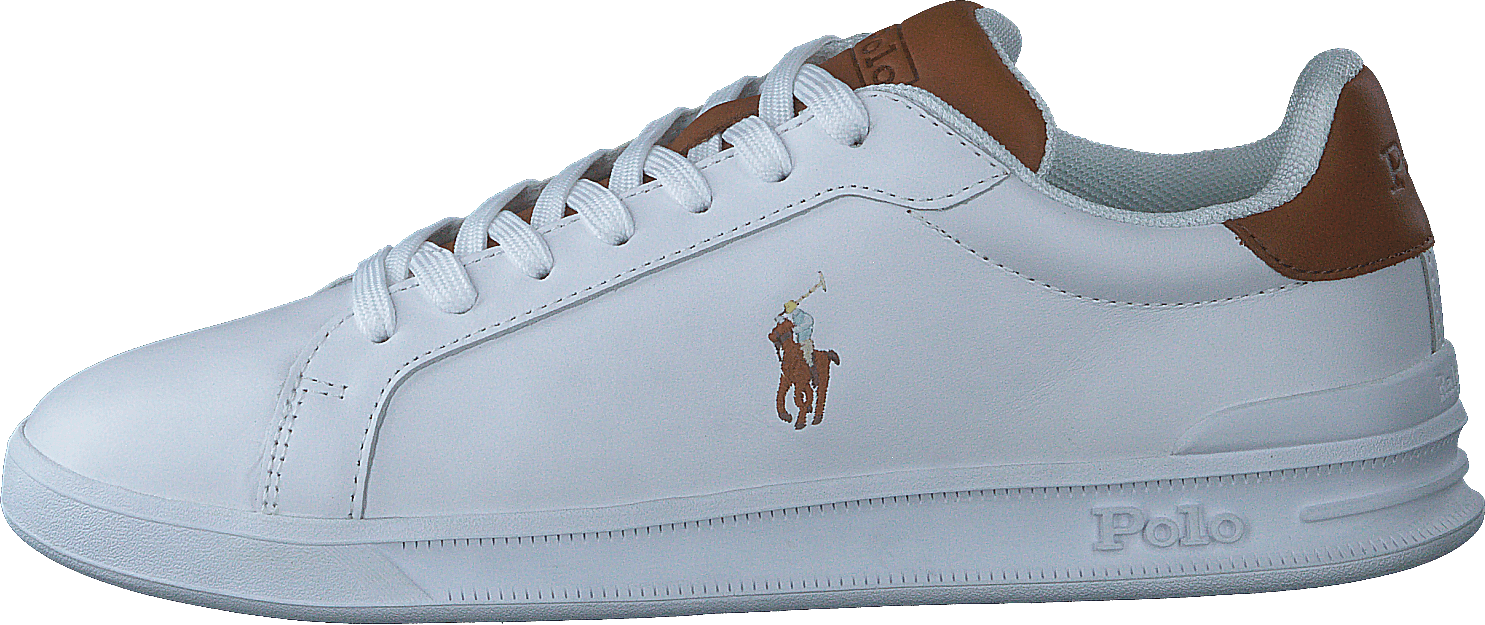 Heritage Court II Leather Sneaker White / Tan