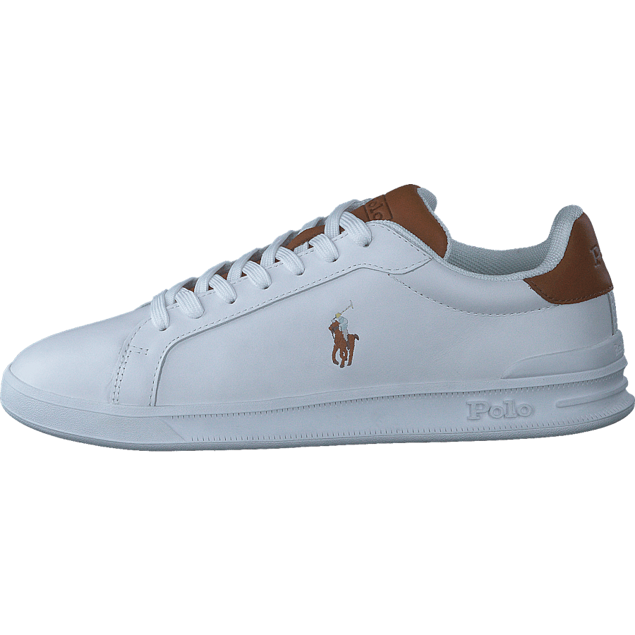 Heritage Court II Leather Sneaker White / Tan