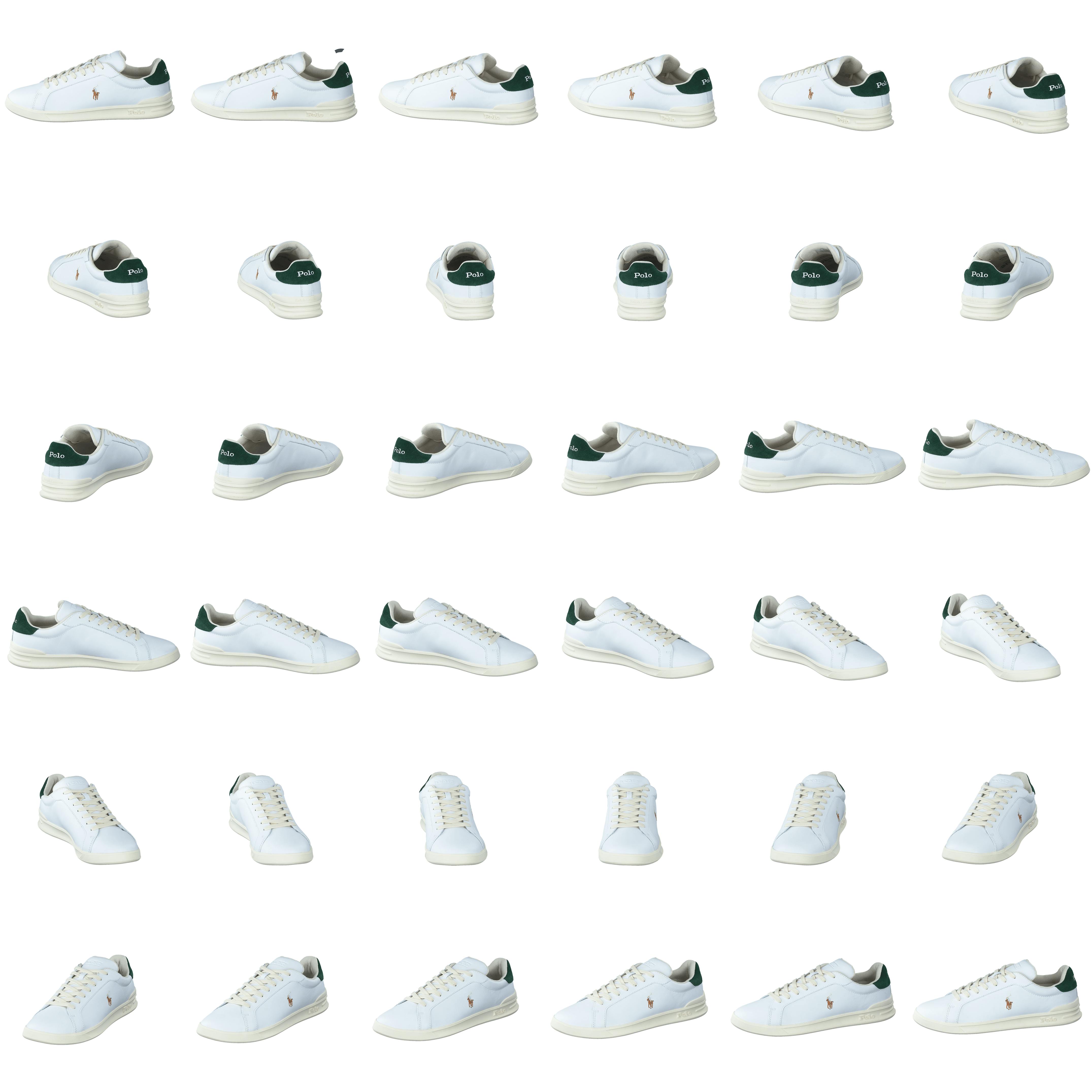 Heritage Court II Leather Sneaker White / College Green - Bild 8