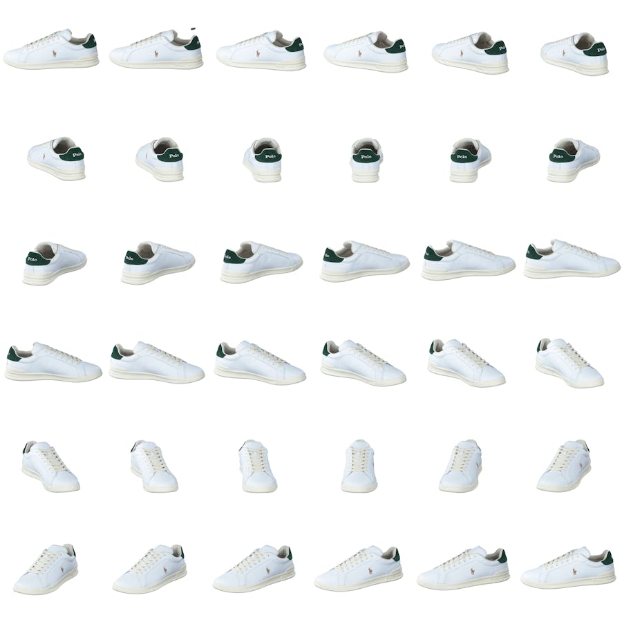 Heritage Court II Leather Sneaker White / College Green - Bild 8